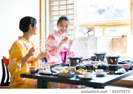溫泉之旅 膳食 女性之旅 92970970