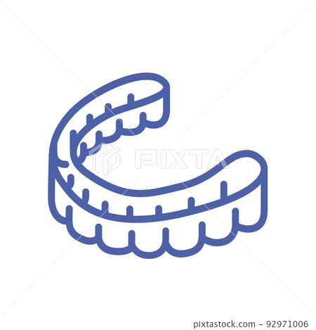Mouthpiece correction illustration 92971006