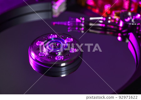 硬盤內部（紫色） 92971622