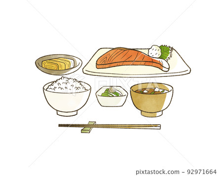 日本菜的菜單 92971664