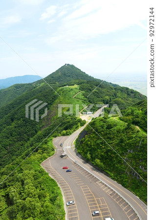 [彌彥村，從彌彥山全景塔眺望彌彥大平山公園] 92972144