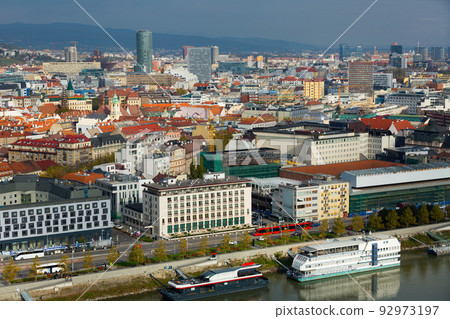 Historical center Bratislava and St. Martin's Cathedral 92973197