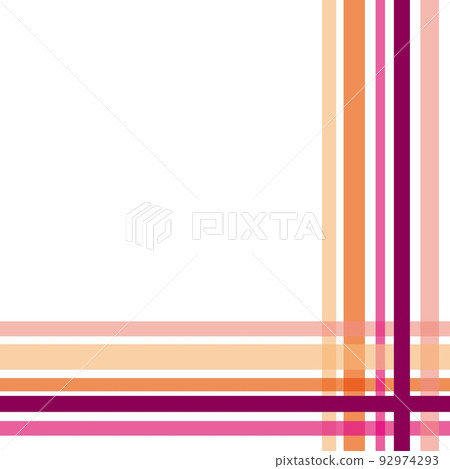Frame border stripe - Stock Illustration [92974293] - PIXTA