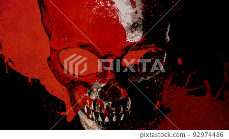 red skull material 92974486