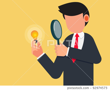 Businessman research making idea in a laboratory 92974573