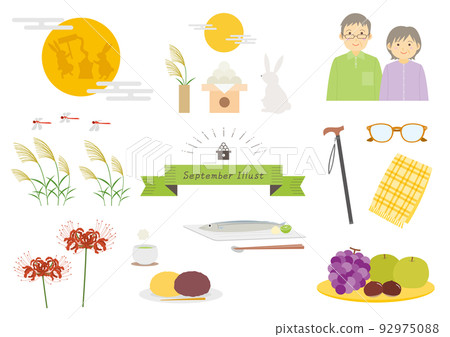 9 月 _ 秋天 _ 插圖 _ 集 9 月 _ 秋天 _ 插圖 _ 集 92975088