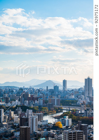 Scenery of Hiroshima City, Hiroshima Prefecture 92975172