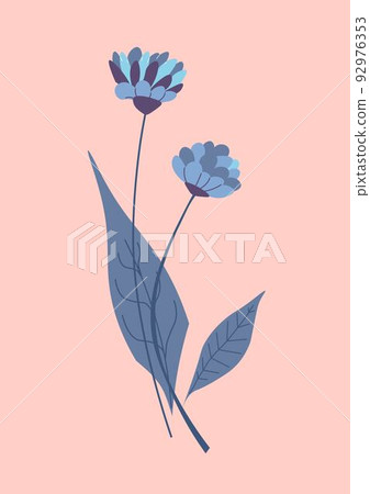 Flower in blossom, floral bouquet with petals Flower in blossom, floral bouquet with petals 92976353