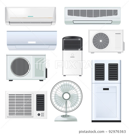 Conditioners and fans, cooling systems for home Conditioners and fans, cooling systems for home 92976363
