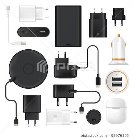 Charger for phones, laptops and devices gadgets Charger for phones, laptops and devices gadgets 92976365