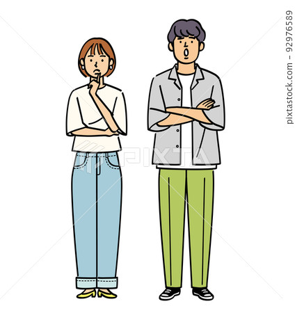 麻煩便服20多歲男女全身 92976589