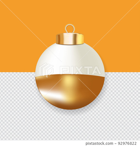 Realistic christmas ball on the transparent background Realistic christmas ball on the transparent background 92976822