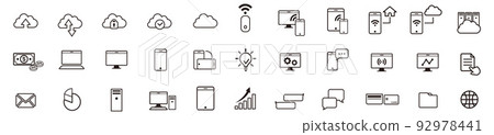 icon, icons, cloud 92978441