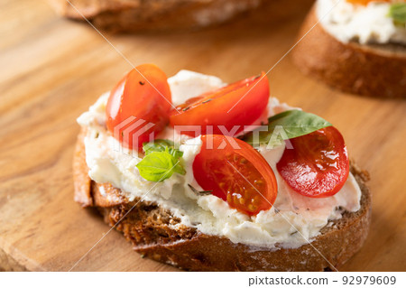 Appetizer bruschetta Appetizer bruschetta 92979609