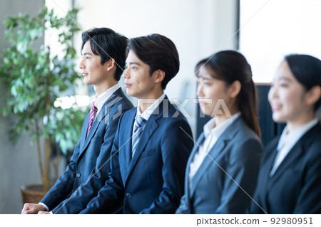 Interview Job hunting college student 92980951