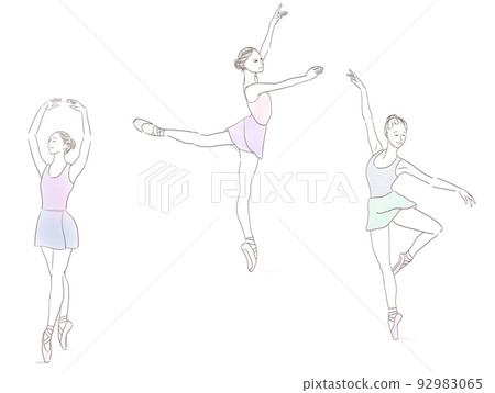 Ballerina (during lessons) set Ballerina (during lessons) set 92983065