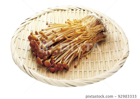 Brown enoki mushroom_01 (with pass) Brown enoki mushroom_01 (with pass) 92983333