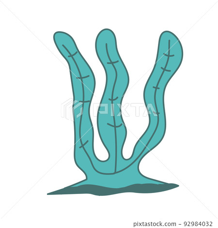 cute seaweed hand drawn vector illustration design element cute seaweed hand drawn vector illustration design element 92984032