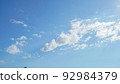  Blue sky and clouds 92984379