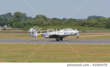 RAF Meteor T7 takeoff RAF Meteor T7 takeoff 92984476