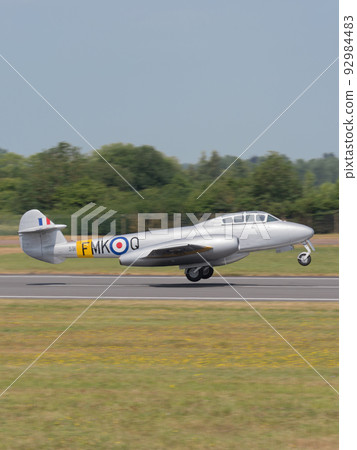 RAF Meteor T7 takeoff 92984483
