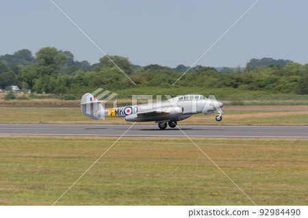 英國皇家空軍流星 T7 起飛 92984490