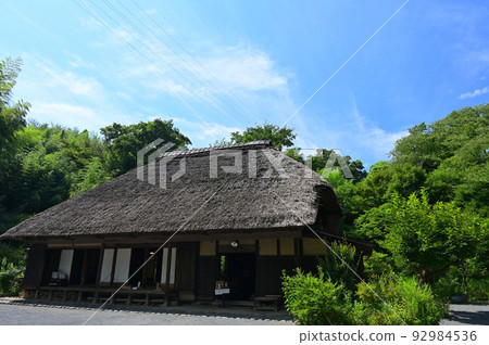Oyado no Sato, Maioka Park, where old houses with thatched roofs remain Oyado no Sato, Maioka Park, where old houses with thatched roofs remain 92984536