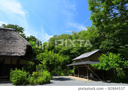 Oyado no Sato, Maioka Park, where old houses with thatched roofs remain Oyado no Sato, Maioka Park, where old houses with thatched roofs remain 92984537