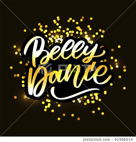 Letter belly dance lettering composition for your logo Letter belly dance lettering composition for your logo 92986014