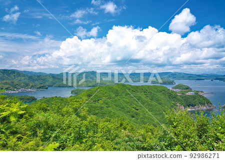 [Scenery from Nankai Observatory Park] Hakuura, Minamiise-cho, Watarai-gun, Mie Prefecture 92986271