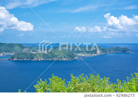[Scenery from Nankai Observatory Park] Hakuura, Minamiise-cho, Watarai-gun, Mie Prefecture 92986273