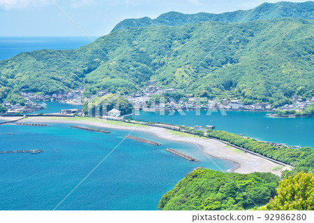 [Scenery from Nankai Observatory Park] Hakuura, Minamiise-cho, Watarai-gun, Mie Prefecture 92986280