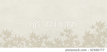 秋天的季節秋葉背景材料 秋天的季節秋葉背景材料 92986777