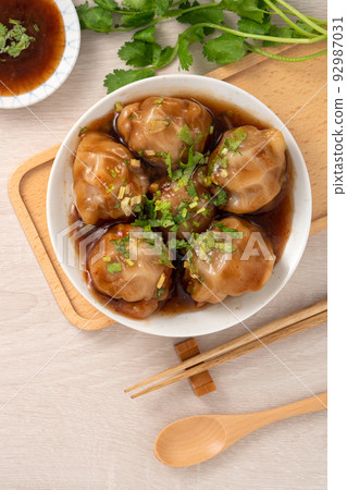Taiwan Snacks Gourmet Meatballs Meatballs Meatballs Shrimp Meatballs bawan Taiwan style ミートボール 92987031