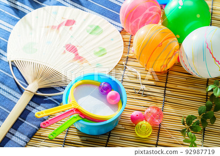Goldfish scoop Super ball scoop Water balloon Goldfish scoop Super ball scoop Water balloon 92987719