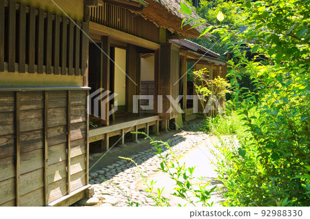 Garden view of the former Kaneko residence Garden of an old private house 92988330
