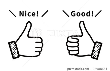 good nice hand sign 92988661