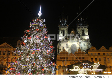 Night Christmas in Prague Night Christmas in Prague 92989205