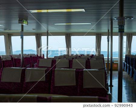 Tokyo Wan Ferry Inside view Tokyo Wan Ferry Inside view 92990943