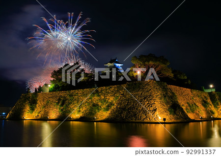 [Ehime Prefecture] Imabari Castle and Imabari Onmaku Fireworks Festival 92991337