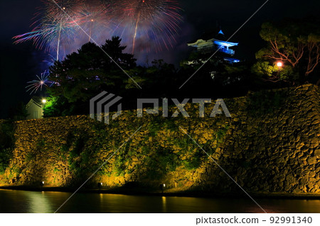 [Ehime Prefecture] Imabari Castle and Imabari Onmaku Fireworks Festival 92991340