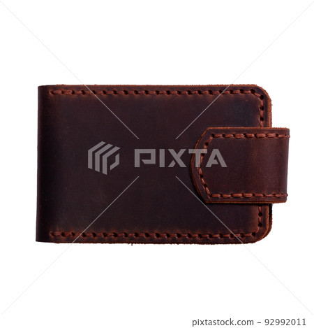 Luxury craft business card holder case made of leather. Luxury craft business card holder case made of leather. 92992011