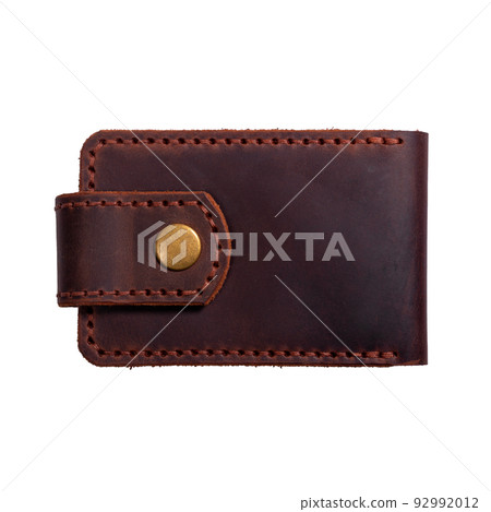Luxury craft business card holder case made of leather. Luxury craft business card holder case made of leather. 92992012