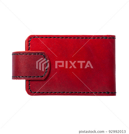 Luxury craft business card holder case made of leather. Luxury craft business card holder case made of leather. 92992013