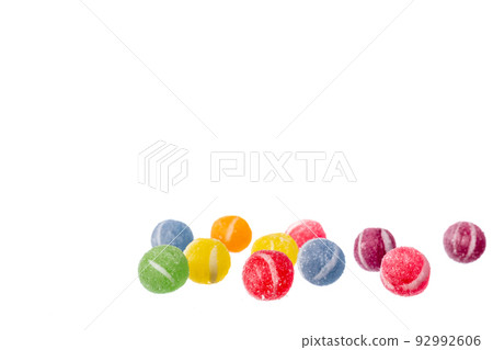 A set of candy balls with rough texture 92992606