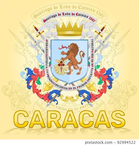 Coat of arms of the city of Caracas Venezuela 92994522