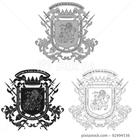 Coat of arms of the city of Caracas Venezuela Coat of arms of the city of Caracas Venezuela 92994536