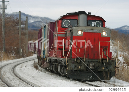 Hakodate Main Line Katsuragawa-Mori JR Freight DD51-1057 (Washibetsu) Hakodate Main Line Katsuragawa-Mori JR Freight DD51-1057 (Washibetsu) 92994615