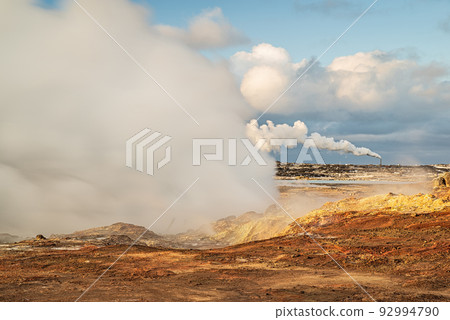 Gunnuhver Geothermal Area, Iceland Gunnuhver Geothermal Area, Iceland 92994790