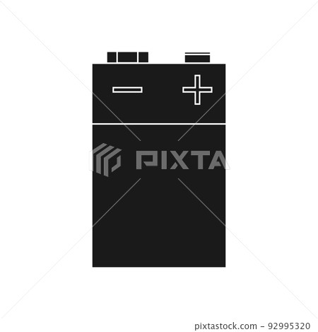 9v battery vector icon solid black illustration and power alkaline energy isolated white. Technology electricity and electric object. Supply voltage symbol electronic and electrical accumulator 9v battery vector icon solid black illustration and power alkaline energy isolated white. Technology electricity and electric object. Supply voltage symbol electronic and electrical accumulator 92995320